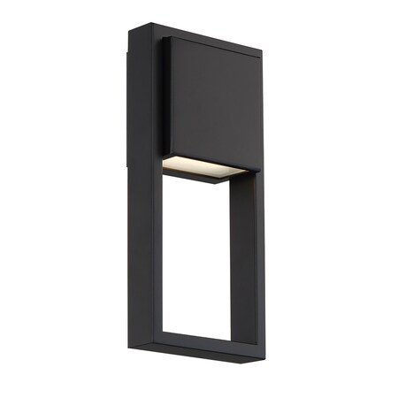 Archetype 12in LED Indoor And Outdoor Wall Light 3000K In Black